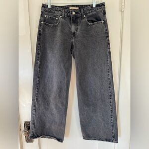 Levi’s Low Loose Women’s Jeans, Size 30, 30” inseam, Black